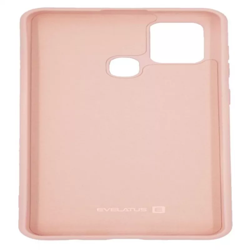 Evelatus Custodia in nano silicone per Samsung Galaxy A21s Soft Touch TPU beige