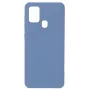 Evelatus Samsung Galaxy A21s Cover in silicone nano soft touch TPU blu