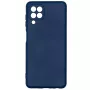 Evelatus Samsung Galaxy A22 4G Cover in Silicone Nano Soft Touch TPU Blu Navy
