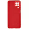 Evelatus Samsung Galaxy A22 4G Custodia in silicone nano Soft Touch TPU rosso