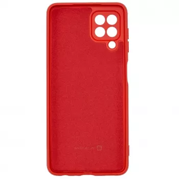 Evelatus Samsung Galaxy A22 4G Custodia in silicone nano Soft Touch TPU rosso