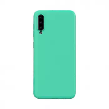 Evelatus Samsung Galaxy A30s/A50/A50s custodia in silicone nano Soft Touch TPU menta