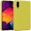 Evelatus Samsung Galaxy A30s/A50/A50s Custodia in silicone nano Soft Touch TPU gialla