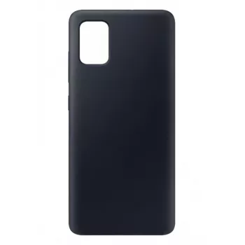Evelatus Samsung Galaxy A31 Custodia in silicone nano Soft Touch TPU nero