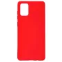 Evelatus Samsung Galaxy A31 Custodia in Silicone Nano Soft Touch TPU Rossa