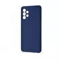 Evelatus Custodia in silicone nano per Samsung Galaxy A32 Soft Touch TPU blu mezzanotte