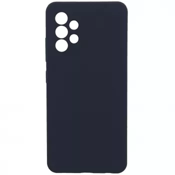 Evelatus Custodia in silicone Premium Soft Touch per Samsung Galaxy A32 blu