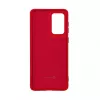 Evelatus Samsung Galaxy A33 5G Custodia in silicone nano Soft Touch TPU rossa