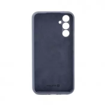 Evelatus Custodia in silicone Premium Soft Touch per Samsung Galaxy A34 5G blu mezzanotte