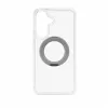 Evelatus Custodia ibrida per Samsung Galaxy A37 / A36 con MagSafe PC+TPU supporto in metallo 360 trasparente