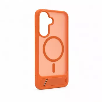 Evelatus Samsung Galaxy A37 / A36 Custodia MagSafe gommata con supporto arancione