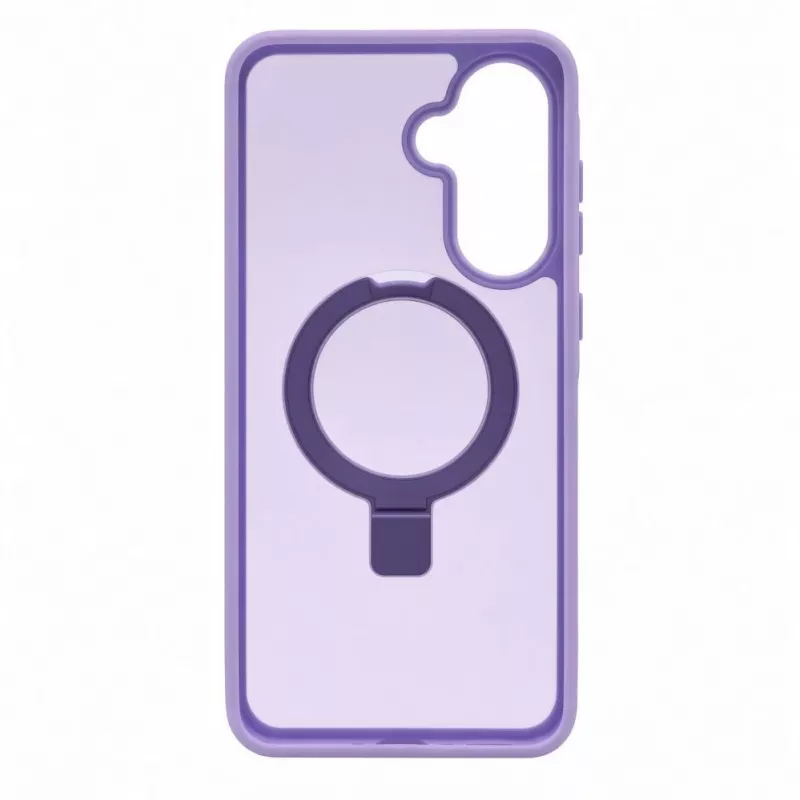 Evelatus Samsung Galaxy A37 / A36 Custodia Shield con MagSafe e supporto, anello opaco, lilla lavanda