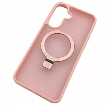 Evelatus Custodia Shield per Samsung Galaxy A37 / A36 con MagSafe e supporto, opaco, rosa chiaro