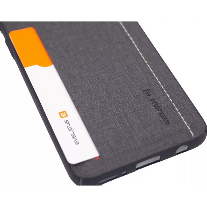 Evelatus Samsung Galaxy A40 Cover posteriore in silicone grigio