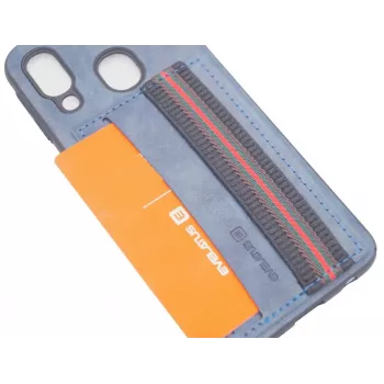 Evelatus Samsung Galaxy A40 Cubit Cover posteriore blu