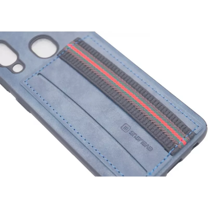 Evelatus Samsung Galaxy A40 Cubit Cover posteriore blu