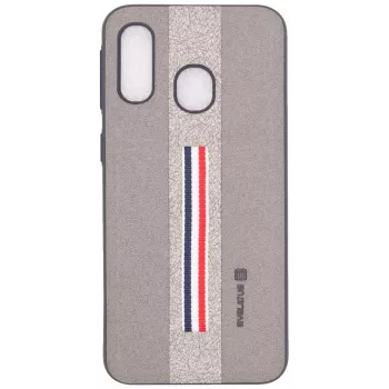 Evelatus Samsung Galaxy A40 Dazzel grigio cover posteriore