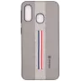 Evelatus Samsung Galaxy A40 Dazzel grigio cover posteriore