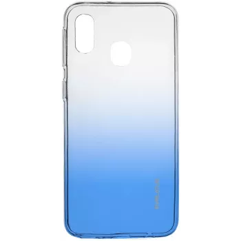 Evelatus Samsung Galaxy A40 Custodia TPU gradient blu