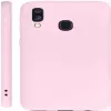 Evelatus Samsung Galaxy A40 Custodia in nano silicone Soft Touch TPU Beige