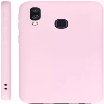 Evelatus Samsung Galaxy A40 Custodia in nano silicone Soft Touch TPU Beige
