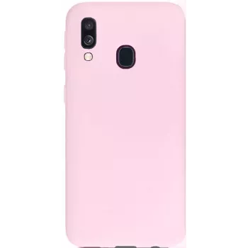 Evelatus Samsung Galaxy A40 Custodia in nano silicone Soft Touch TPU Beige
