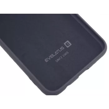 Evelatus Custodia in silicone nano per Samsung Galaxy A40 Soft Touch TPU nero
