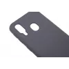 Evelatus Custodia in silicone nano per Samsung Galaxy A40 Soft Touch TPU nero