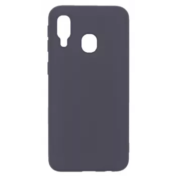 Evelatus Custodia in silicone nano per Samsung Galaxy A40 Soft Touch TPU nero