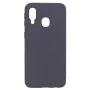 Evelatus Custodia in silicone nano per Samsung Galaxy A40 Soft Touch TPU nero