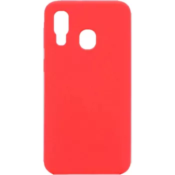 Evelatus Samsung Galaxy A40 Nano Silicone Case Soft Touch TPU rossa