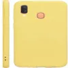 Evelatus Samsung Galaxy A40 Nano Silicone Case Soft Touch TPU gialla