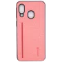 Evelatus Samsung Galaxy A40 Custodia posteriore in silicone rosa