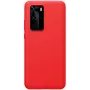 Evelatus Samsung Galaxy A41 Custodia in silicone nano Soft Touch TPU rosso