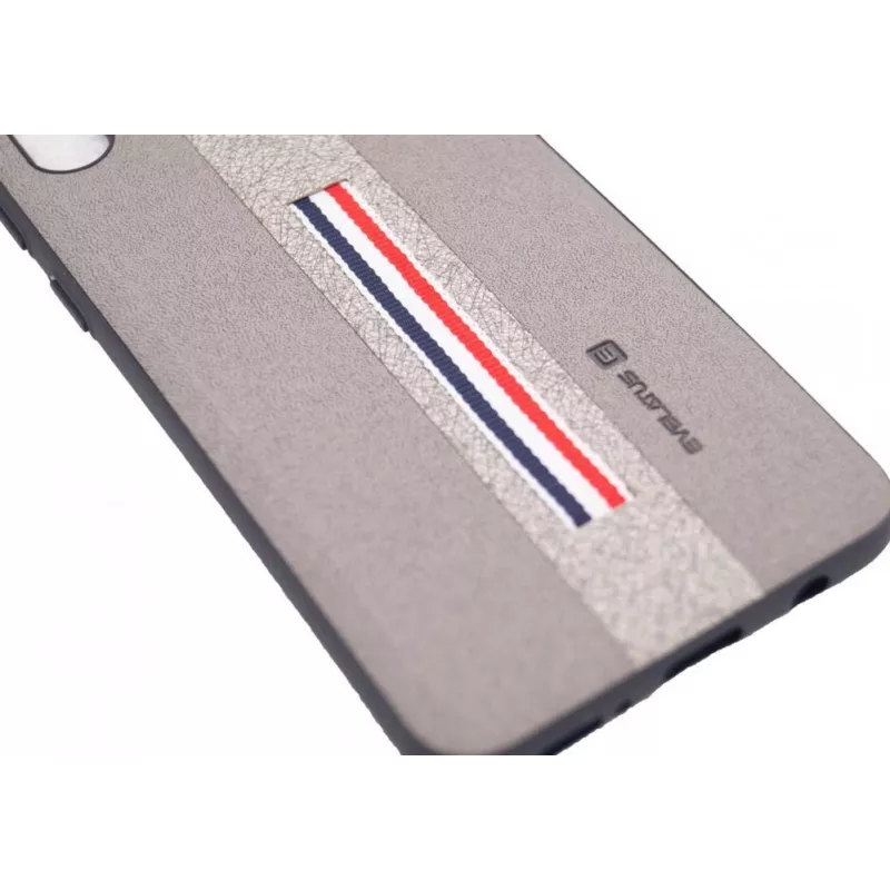 Custodia posteriore in silicone liquido Evelatus per Samsung Galaxy A50 Dazzel Gray
