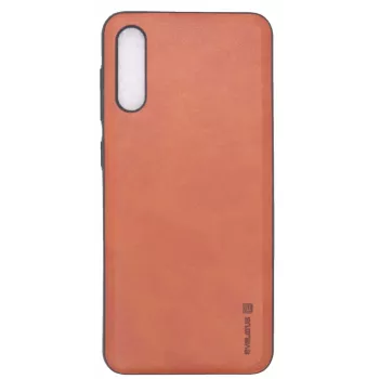 Evelatus Samsung Galaxy A50 Kuton Brown custodia portafoglio con kickstand