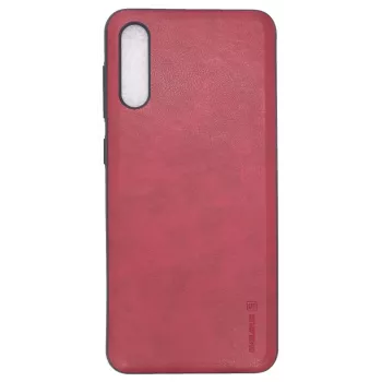 EVELATUS Samsung Galaxy A50 Kuton Cover posteriore in silicone liquido rosso