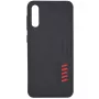 Evelatus Samsung Galaxy A50 Shooter Series Cover posteriore robusta nera con kickstand e anello di supporto