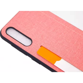 Evelatus Samsung Galaxy A50 cover in silicone rosa