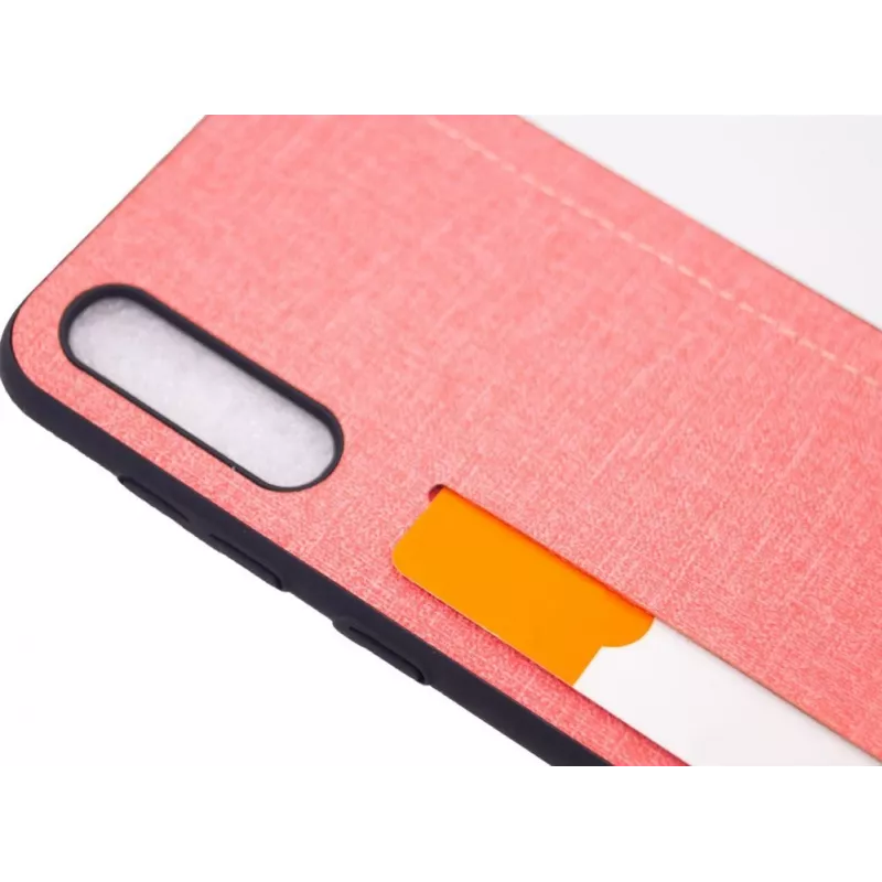Evelatus Samsung Galaxy A50 cover in silicone rosa