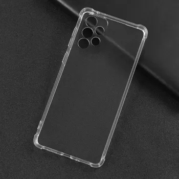 Custodia in silicone TPU Evelatus per Samsung Galaxy A53 5G militare antiurto trasparente