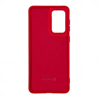 Evelatus Samsung Galaxy A53 5G Custodia in silicone nano Soft Touch TPU rosso