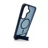 Evelatus Samsung Galaxy A57 Custodia MagSafe gommata con supporto blu navy