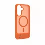 Evelatus Samsung Galaxy A57 Custodia MagSafe gommata con supporto arancione