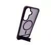 Evelatus Samsung Galaxy A57 Custodia MagSafe gommata con supporto lilla