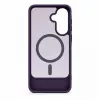 Evelatus Samsung Galaxy A57 Custodia MagSafe gommata con supporto lilla