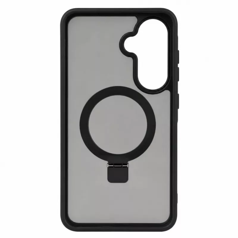Evelatus Custodia Shield per Samsung Galaxy A57 con MagSafe e supporto, anello opaco nero