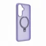 Evelatus Samsung Galaxy A57 Custodia Shield con MagSafe e supporto, anello opaco, lilla lavanda