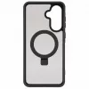 Evelatus Custodia Shield per Samsung Galaxy A57 con MagSafe e supporto, anello opaco, grigio fumo