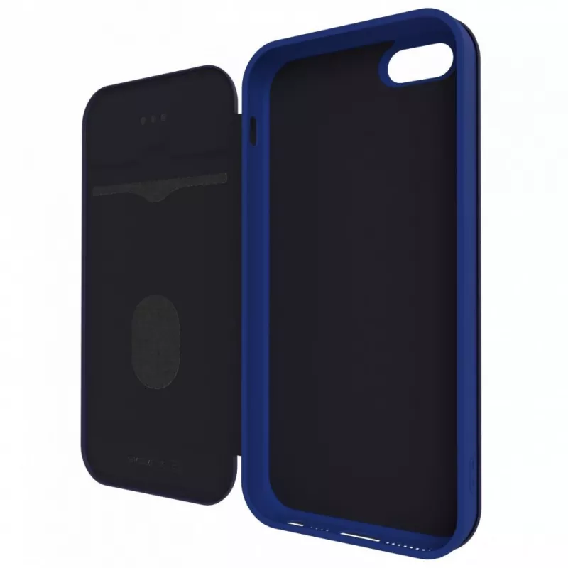 Evelatus Custodia a Libro per Samsung Galaxy A6 2018 Blu Scuro